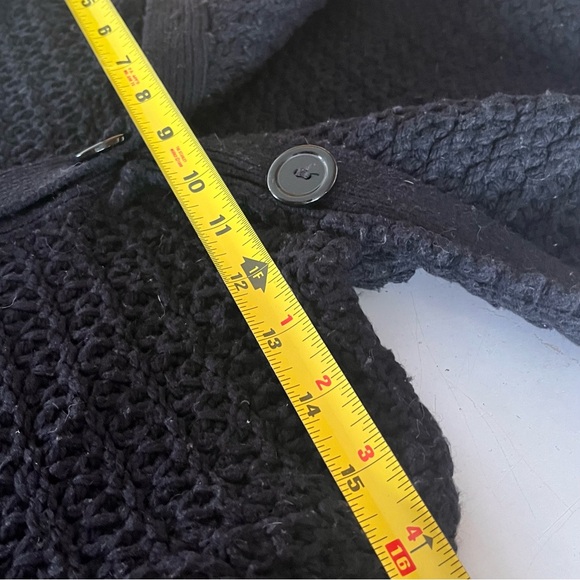 Y2K cowl neck button up floral grannycore cardigan - Picture 3 of 9